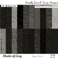 Shades of Grey Papers Pack #2