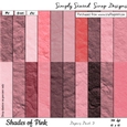 Shades of Pink Papers Pack #2