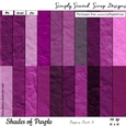 Shades of Purple Papers Pack #2