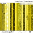 Shades of Yellow - A4 Papers pack #1