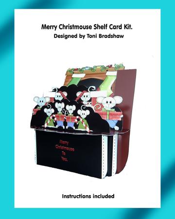 Merry Christmouse Shelf Card Kit.
