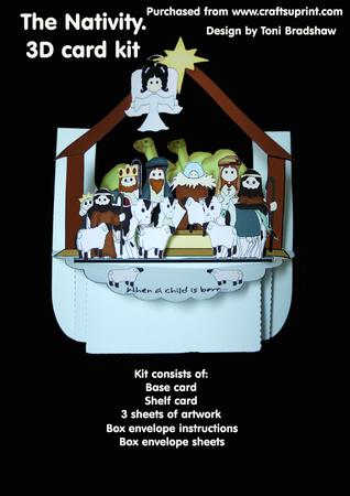 When a Child is Born 3D Shelf Card Kit