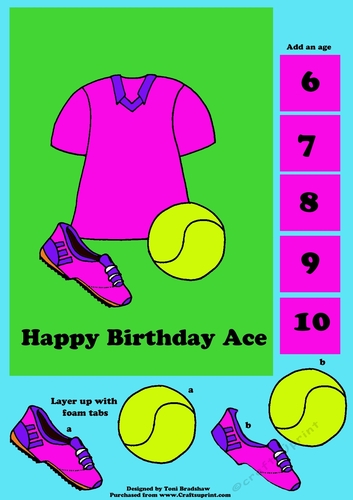 Tennis Fan pink top