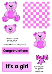 It's a Girl-congratulations