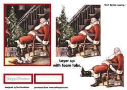 'shhh, Santas Napping'