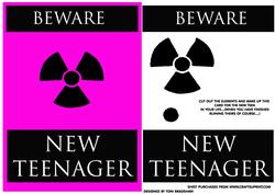 Beware New Teenager - in Pink