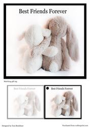 Bunny and Lamb Bff Quick Card