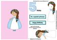 Special Princess 5th Birthday in Blue