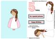 Special Princess 5th Birthday in Pink