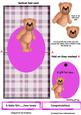 New Baby Girl-over the Edge Card