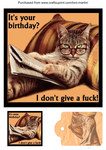 Its your birthday? I dont give a f**k!