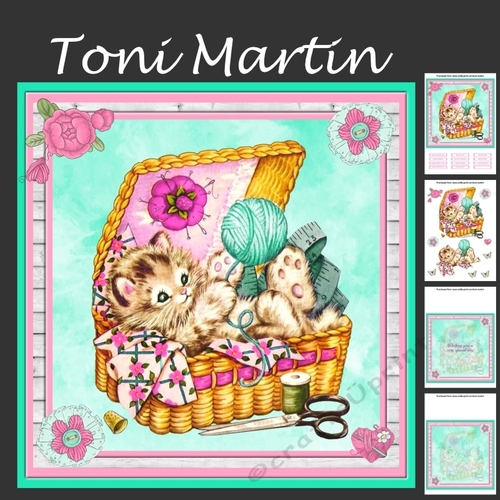 Handmade with love mini kit & decoupage 4