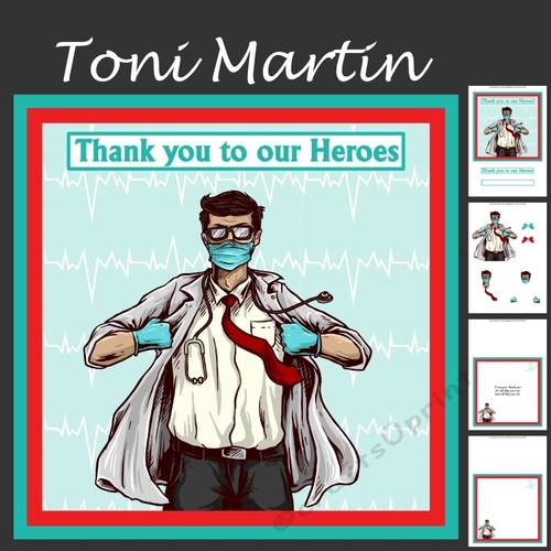 Thank you to our Heroes - Mini Kit & Decoupage (Doctor)