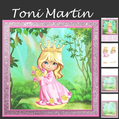 Little Princess  - mini kit & decoupage