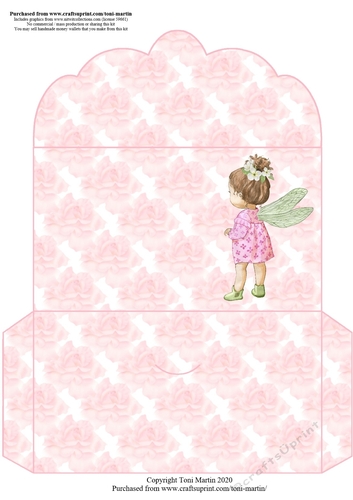 A Fairy Happy Birthday Money Wallet
