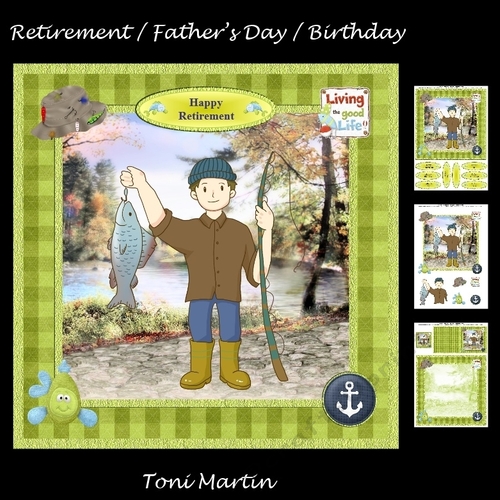 Catch of the day fishing mini kit - Retirement / Fathers Day / Birthday
