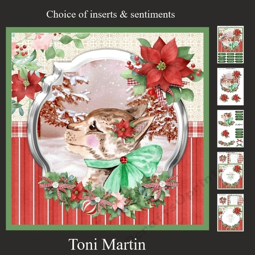 Purrfect Christmas Decoupage Mini Kit 3