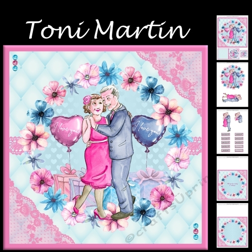 All My Love Decoupage Mini Kit