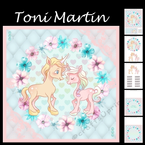Unicorn Love Decoupage Mini Kit