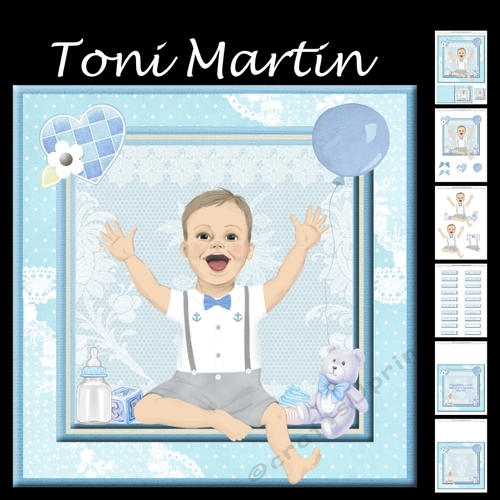 Baby Boy Decoupage Mini Kit