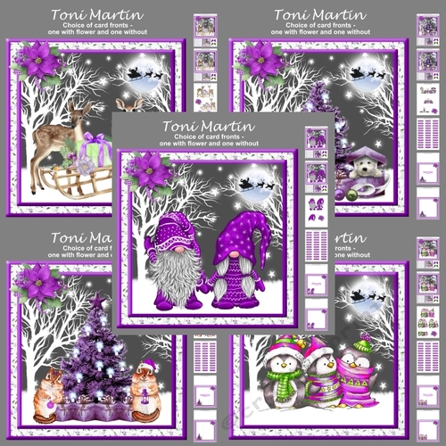 Christmas Scenes Bumper Kit - Decoupage & Inserts