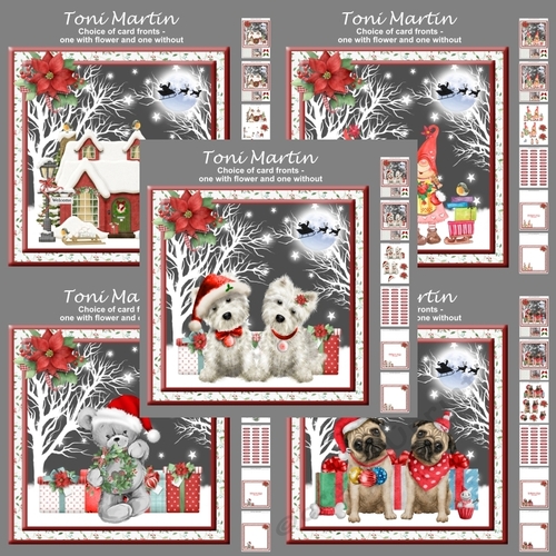 Christmas Celebration Bumper Kit - Decoupage & Inserts