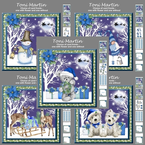 Merry Christmas Variety Bumper Kit - Decoupage & Inserts