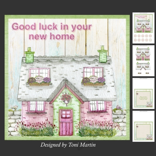 New Home Decoupage Mini Kit