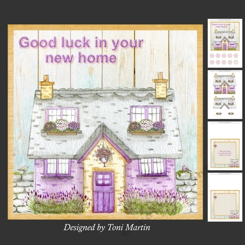 New Home Decoupage Mini Kit 2