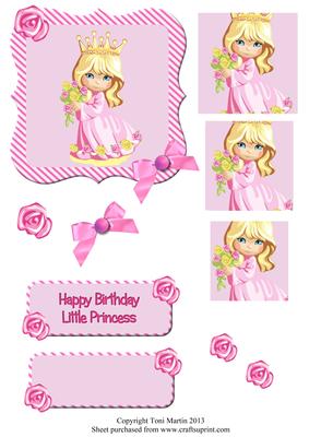 Little Princess Pyramage Card