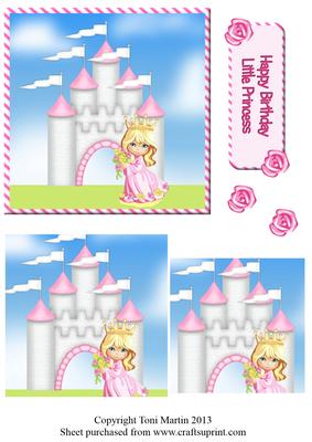 Princess Castle Pyramage Card
