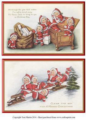 Christmas Kids Toppers