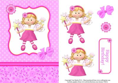 Little Fairy Topper & Decoupage