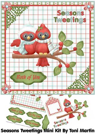 Seasons Tweetings Mini Kit & Decoupage