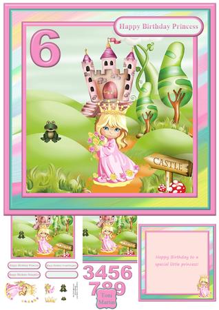 Princess Mini Kit & Decoupage