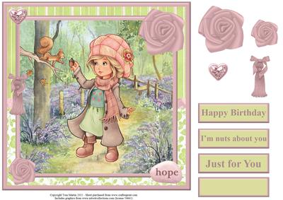 Nuts About You Topper & Decoupage