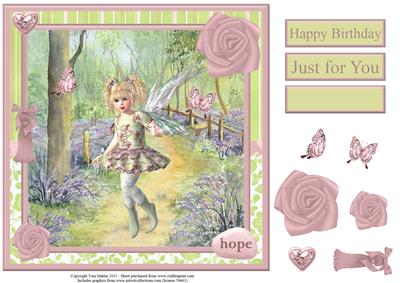 Magical Fairy Topper & Decoupage