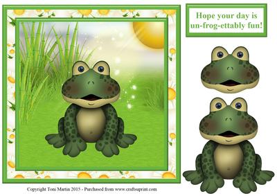 Hope Your Day is Un-frog-ettably Fun!