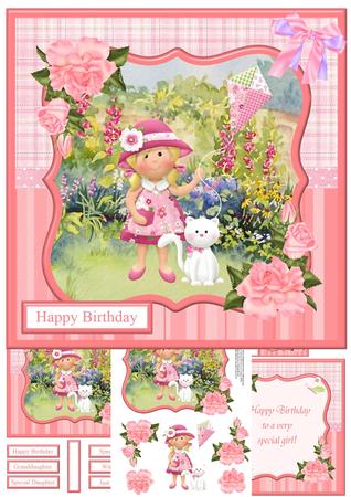 Hayley's Garden Mini Kit & Decoupage