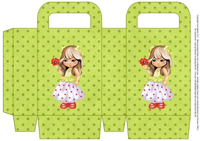 Emma and Flower Birthday Girl Gift Bag