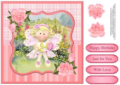 Garden Fairy Topper & Decoupage