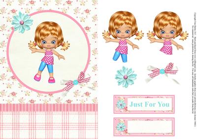 Cute Emily Topper & Decoupage