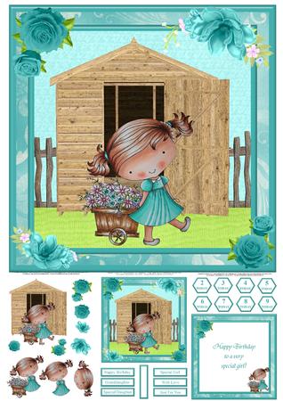 Wendy's Flower Wagon Mini Kit - Birthday Girl Ages 2-9
