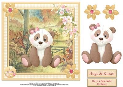Have a Pan-tastic Birthday Topper & Decoupage