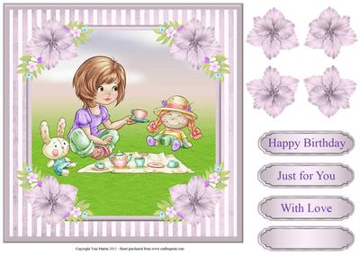 Picnic Topper & Decoupage