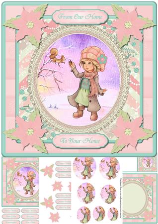 Cozy Winter Wishes Christmas Mini Kit