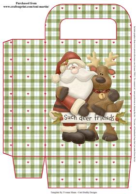 Such Deer Friends Christmas Gift Bag
