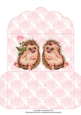 Hedgehog Love Money Wallet
