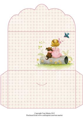 Chloe & Puppy Money Wallet