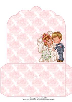 Wedding Couple Money Wallet